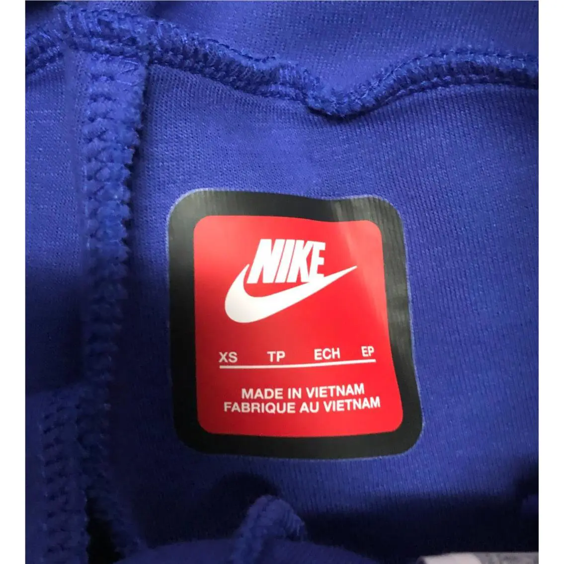 Nike clothing - Nike Tech Fleece Jogger - Tech Fleece Jogger - Deep Blue/Black (UPC: 197863221724) 4