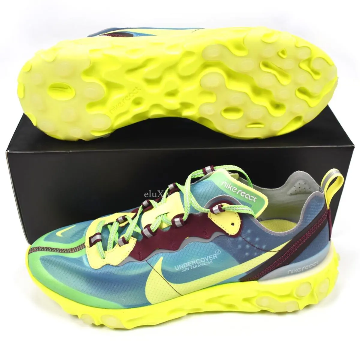 Nike shoes - Nike React Element - React Element - BQ2718-400 - Blue 0