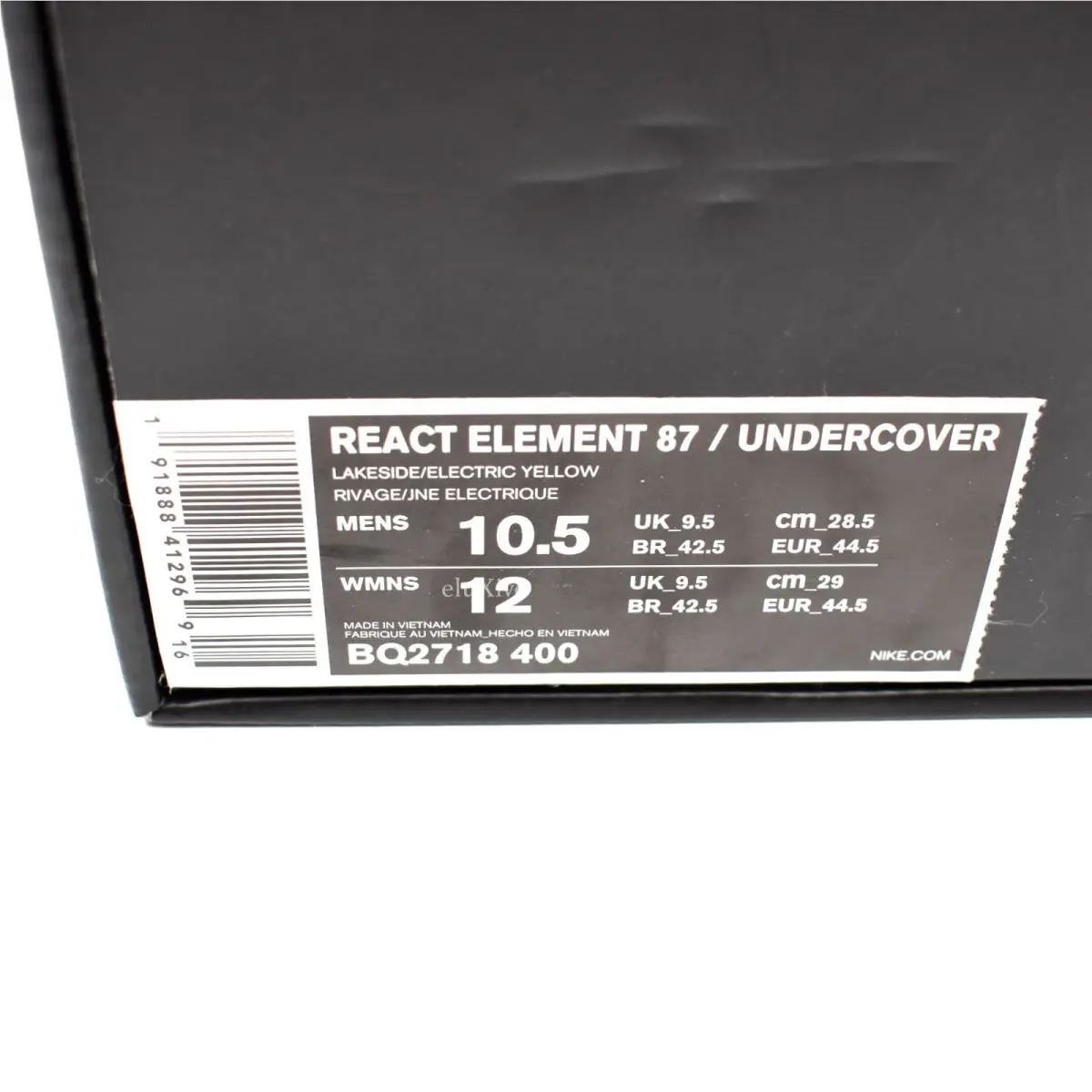 Nike shoes - Nike React Element - React Element - BQ2718-400 - Blue 10