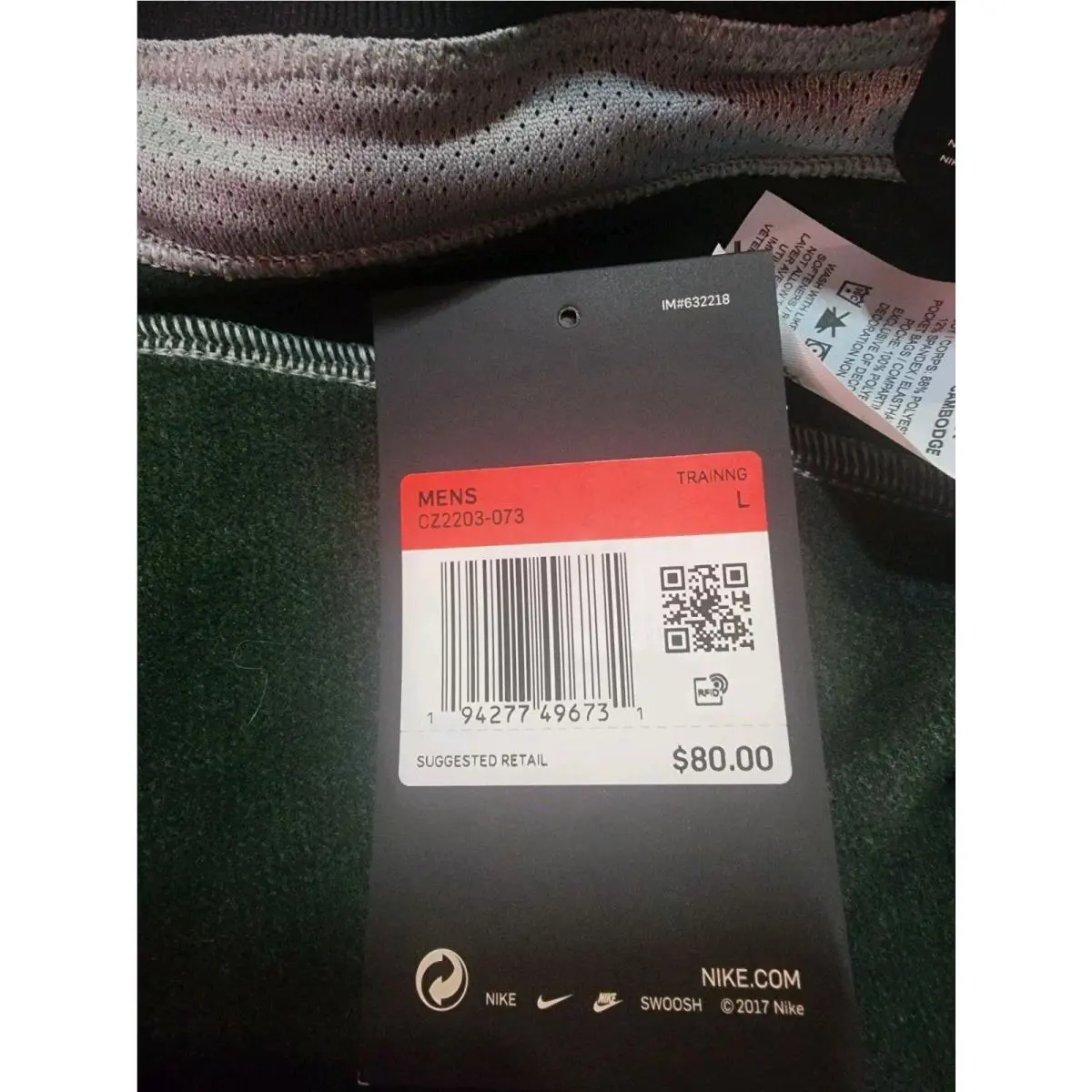 Nike clothing - CZ2203 073 - CZ2203 - Gray 8