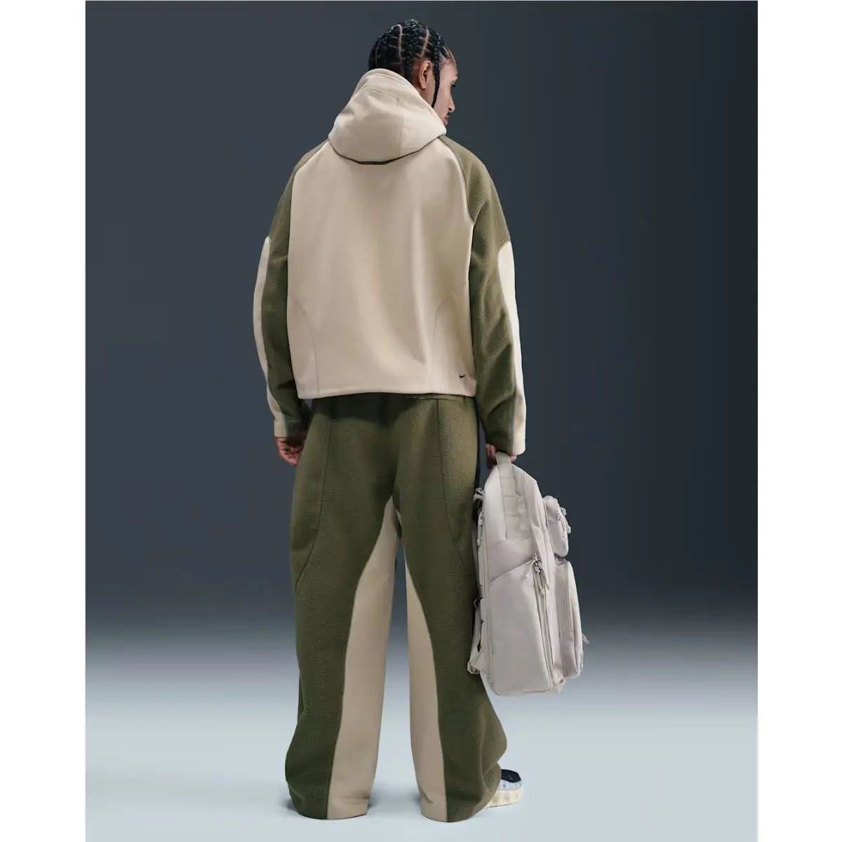 Nike clothing - Nike Tech Boreas - Tech Boreas - Desert Khaki/Medium Olive-Black (UPC: 198484449238) 2