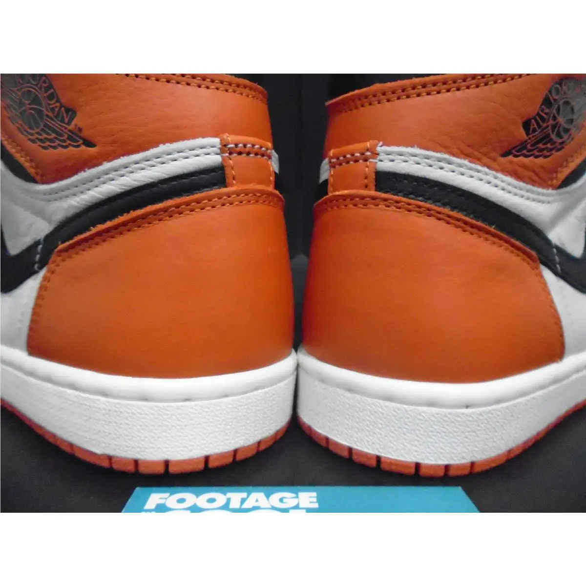 Nike shoes - Nike Air Jordan 1 Retro High OG - 555088-005 - Orange 7