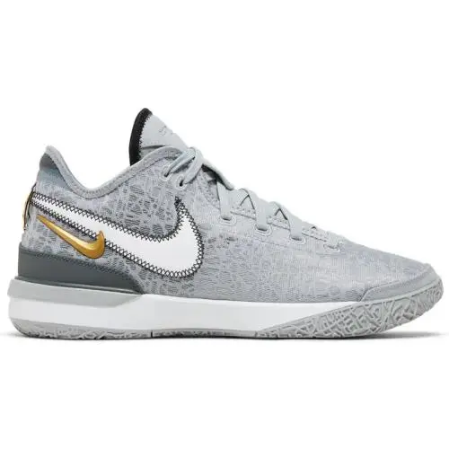 Nike Zoom Lebron Nxxt Gen Wolf Grey DR8784-004 Men`s 9.5 - Gray