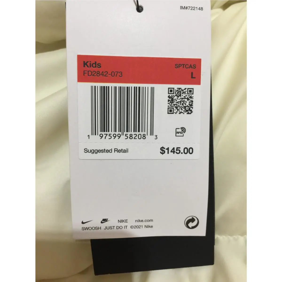Nike clothing - Ivory 9