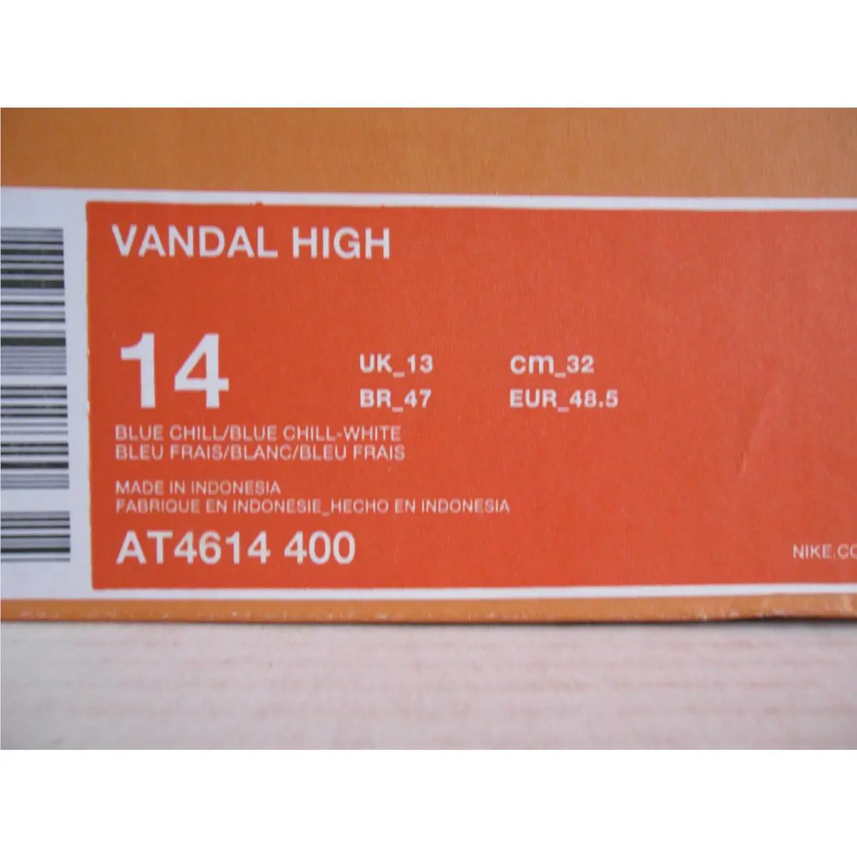 Nike shoes - Nike Vandal High - Vandal High - AT4614-400 - Blue (UPC: 883153622820) 4