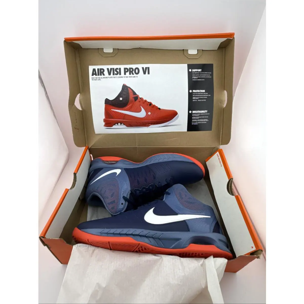 Nike shoes - Nike Air Visi Pro 6 - 749167-402 - Blue (UPC: 00886736697406) 9