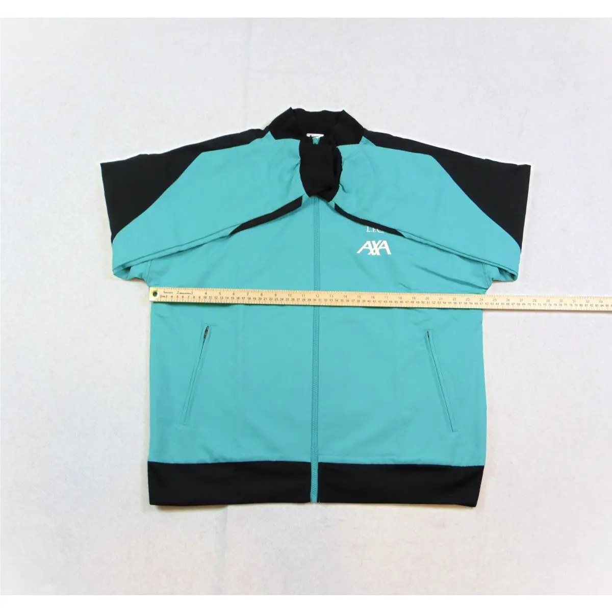 Nike clothing - Nike Liverpool FC Strike Anthem Training Jacket - HF3337 393 - Persian Green & Black & White (UPC: 196977399725) 0