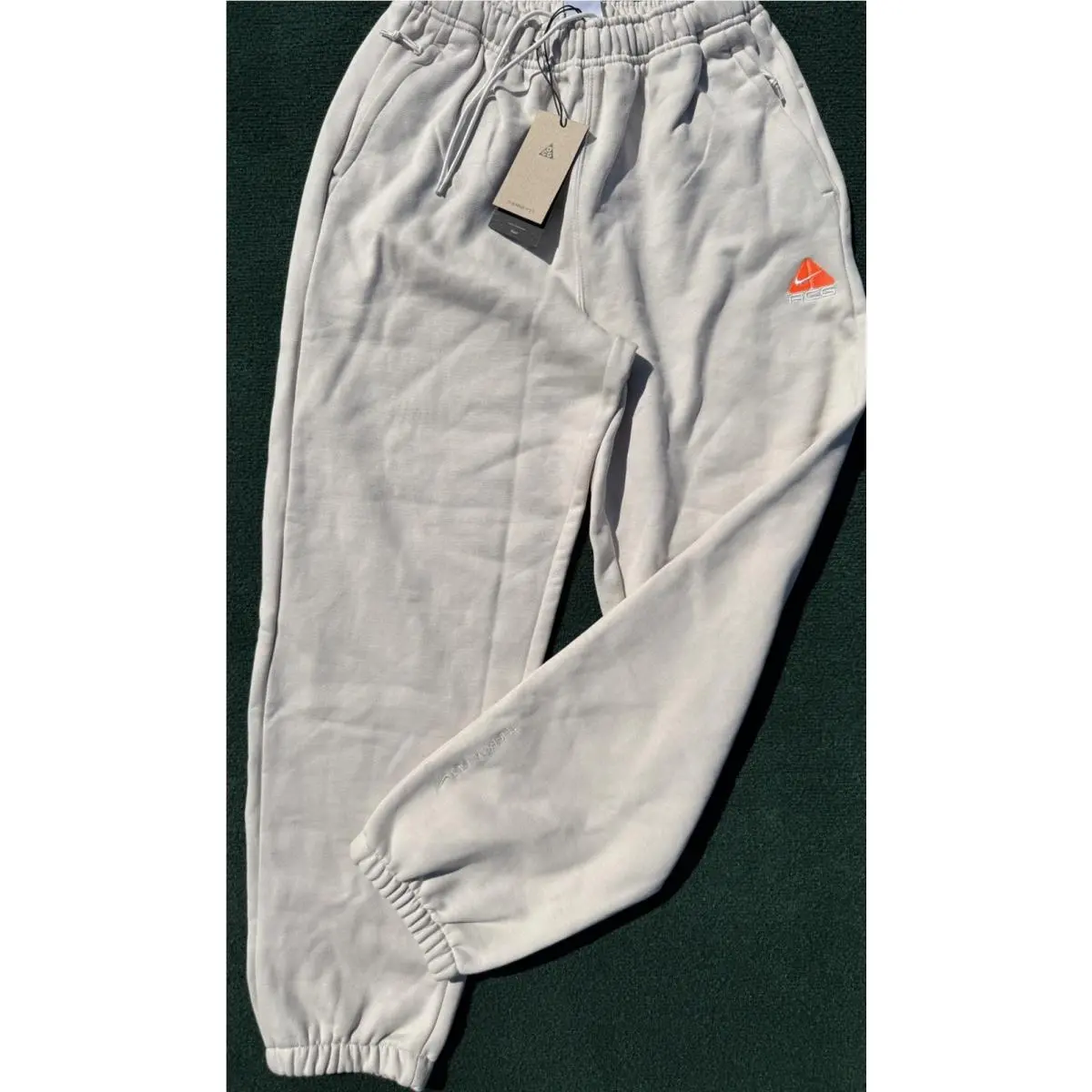 Nike Acg Men’s Lungs Therma-fit Repel ‘tough Fleece’ Pants FV8650-104 Size XS