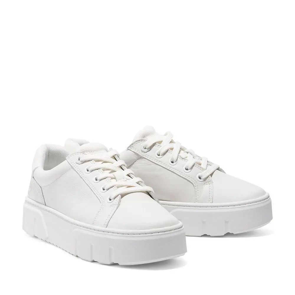 Timberland Laurel Court Low TB0A61FGEM2 Sneaker Women`s US 11 White Shoes TF8904