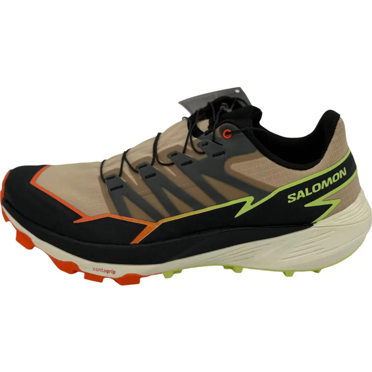 Salomon Thundercross Men`s D Safari/red Orange/sharp Green - Safari/Red Orange/Sharp Green