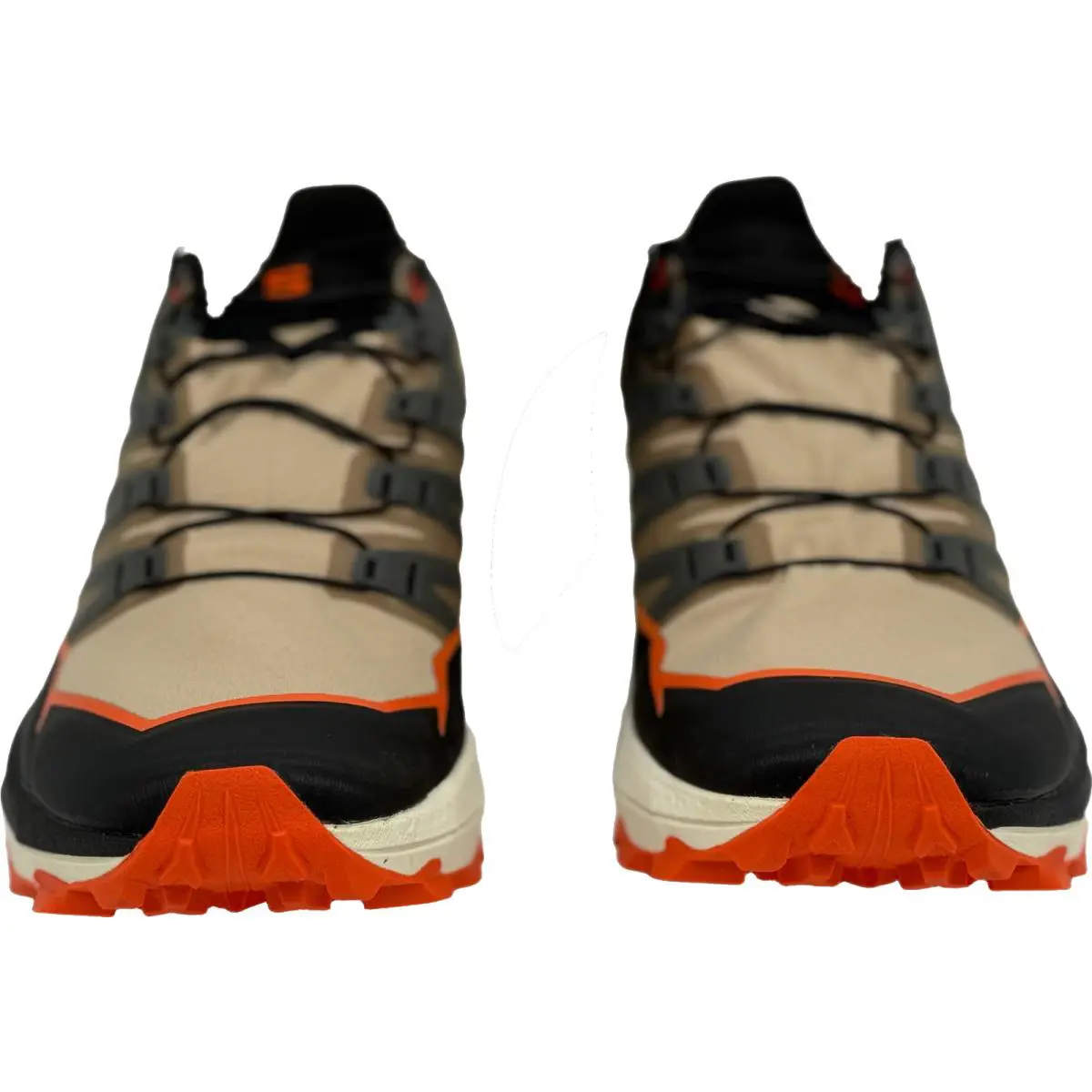 Salomon shoes - Salomon Thundercross - Thundercross - L47688400 - Safari/Red Orange/Sharp Green 1
