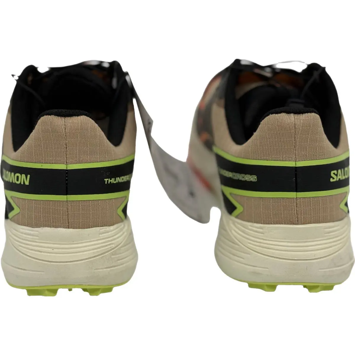 Salomon shoes - Salomon Thundercross - Thundercross - L47688400 - Safari/Red Orange/Sharp Green 3