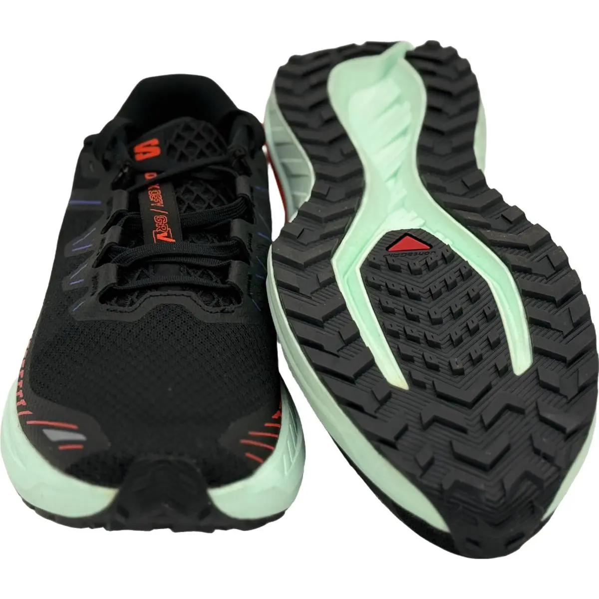 Salomon shoes - Salomon DRX Defy Gravel - DRX Defy Gravel - L47564100 - Black/Cherry Tomato/Bay 2