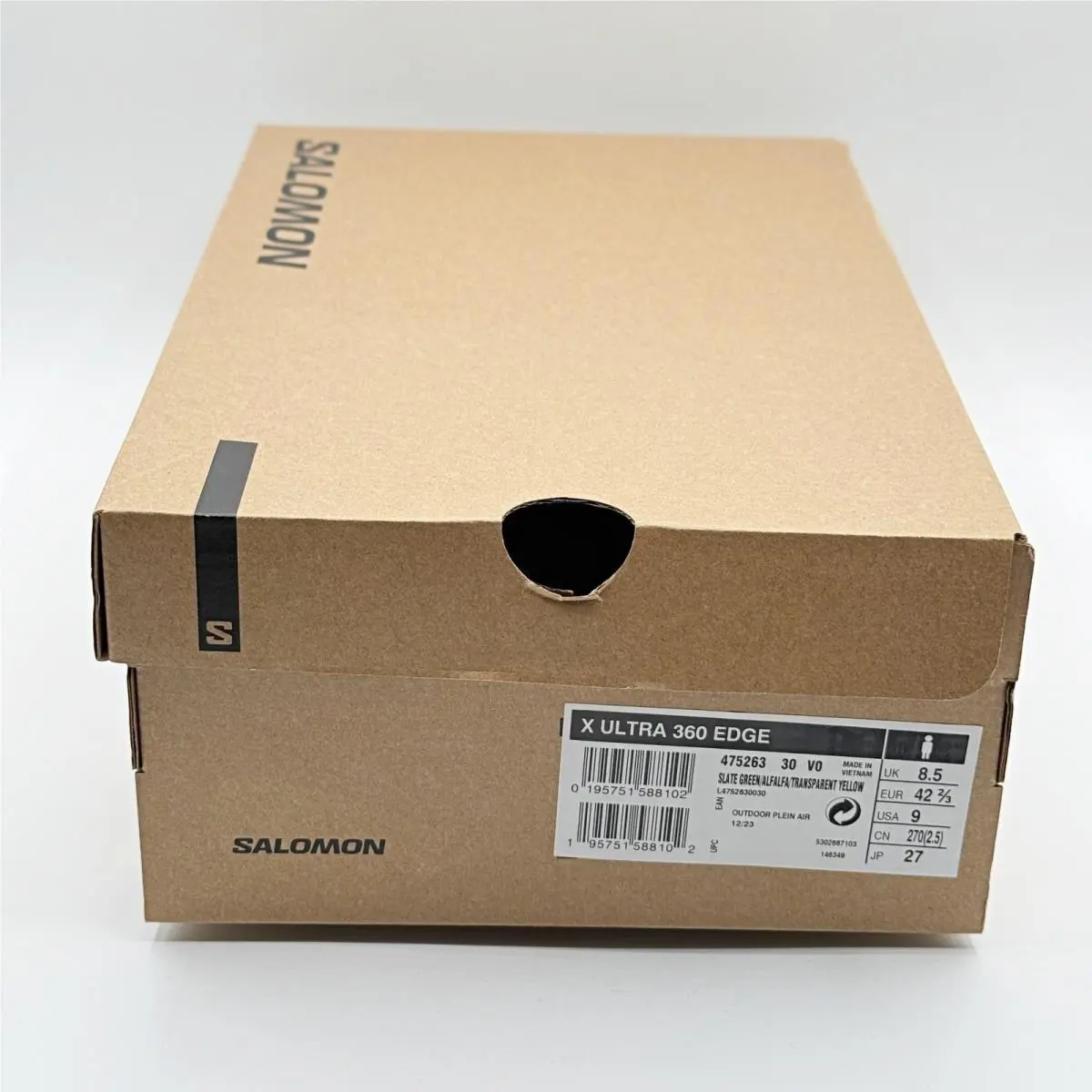 Salomon shoes - salomon x ultra 360 edge - L47526300 - Beige (UPC: 195751588102) 2