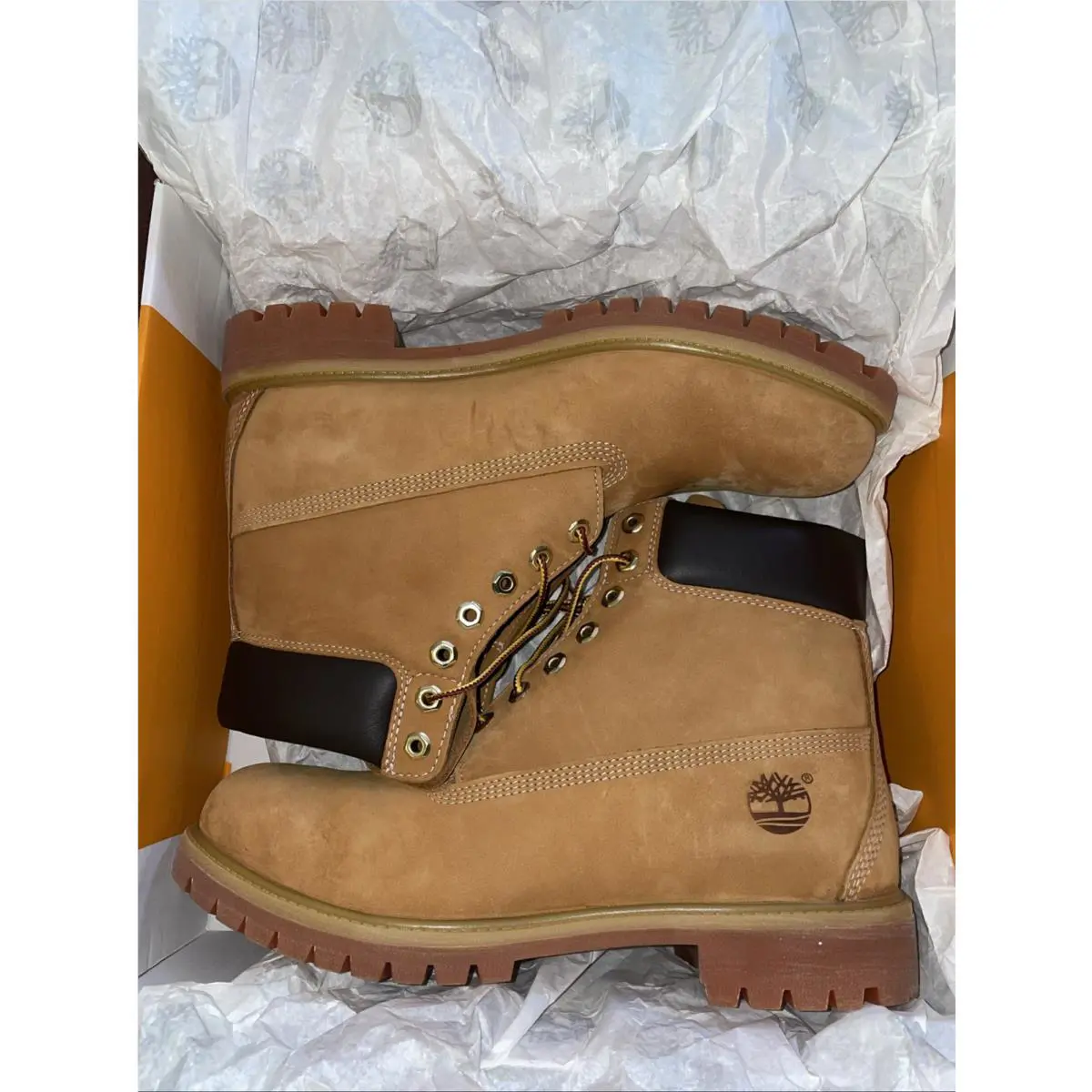 Men`s Timberland 6 In. Premium Boot Wheat TB010061 713 11.5
