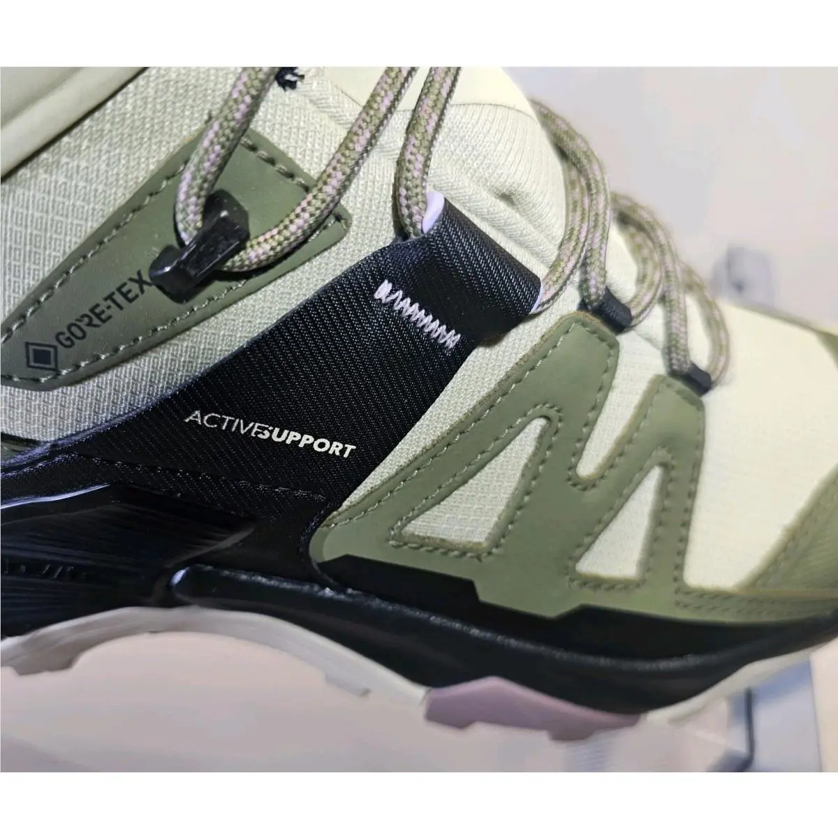 Salomon shoes - Salomon X Ultra 4 - Ultra - Alfalfa/Deep Lichen Green/Almond Milk 17