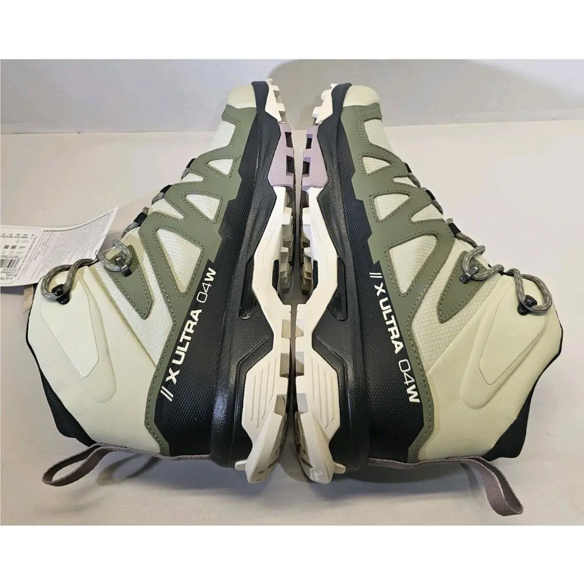Salomon shoes - Salomon X Ultra 4 - Ultra - Alfalfa/Deep Lichen Green/Almond Milk 19