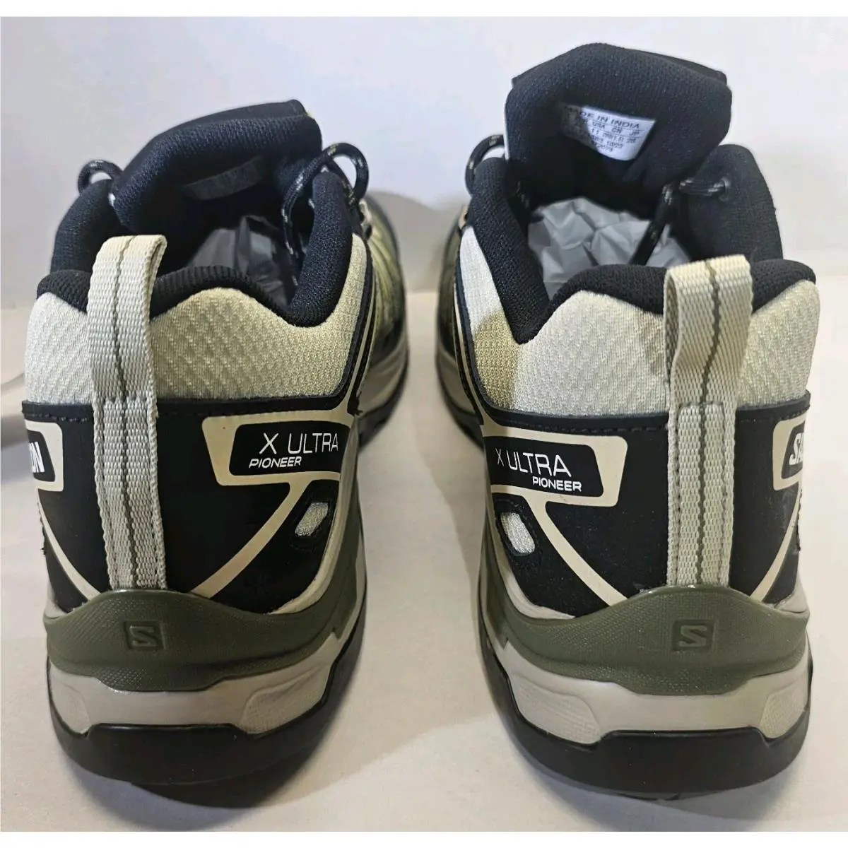 Salomon shoes - X Ultra Pioneer - Ultra Pioneer - Moss Gray/Lichen Green/Sunny Lime 9