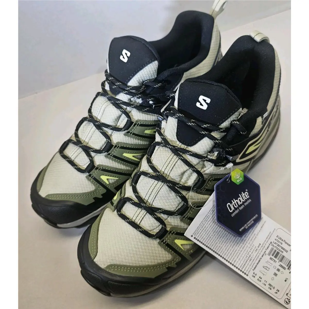 Salomon shoes - X Ultra Pioneer - Ultra Pioneer - Moss Gray/Lichen Green/Sunny Lime 3