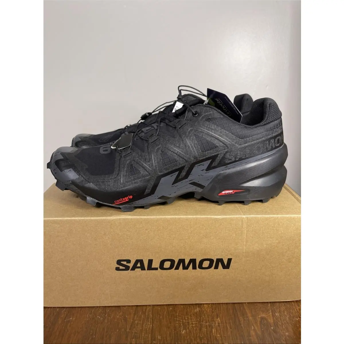 Salomon shoes - Salomon Speedcross 6 - Speedcross - L4173790034 - Black 3