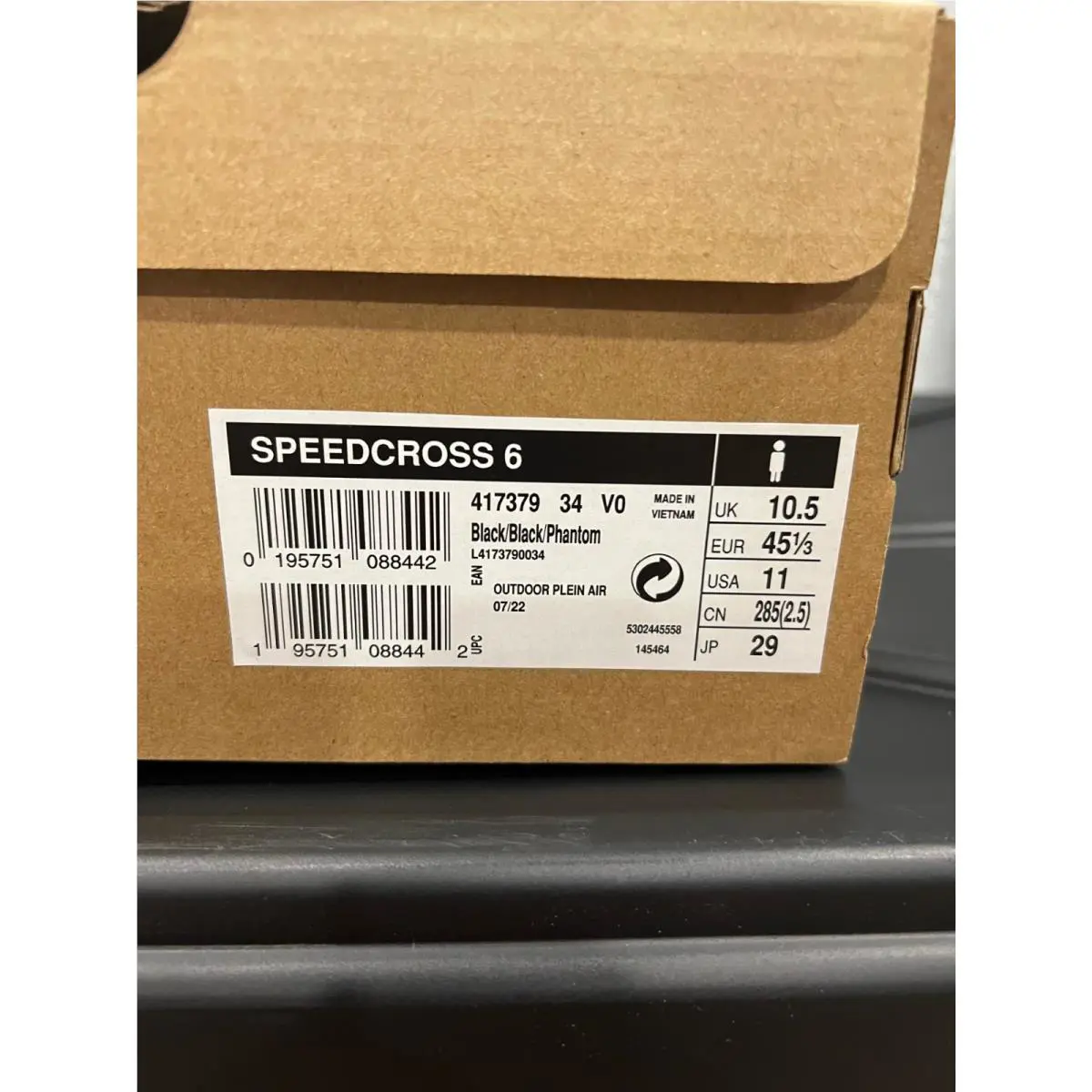 Salomon shoes - Salomon Speedcross 6 - Speedcross - L4173790034 - Black (UPC: 195751088442) 2