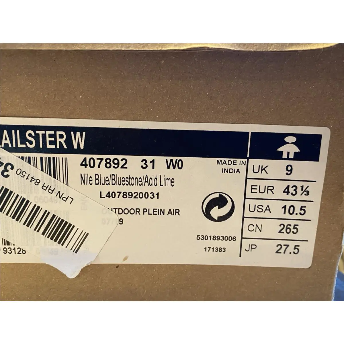 Salomon shoes - Salomon Trailster - Trailster - 407892 - Blue 6
