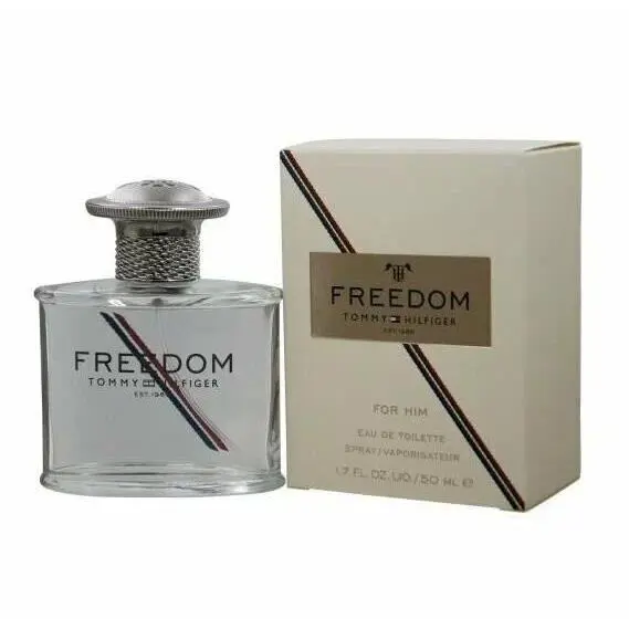 Freedom by Tommy Hilfiger 1.7 oz 50 ml Edt Eau de Toilette Vintage Box