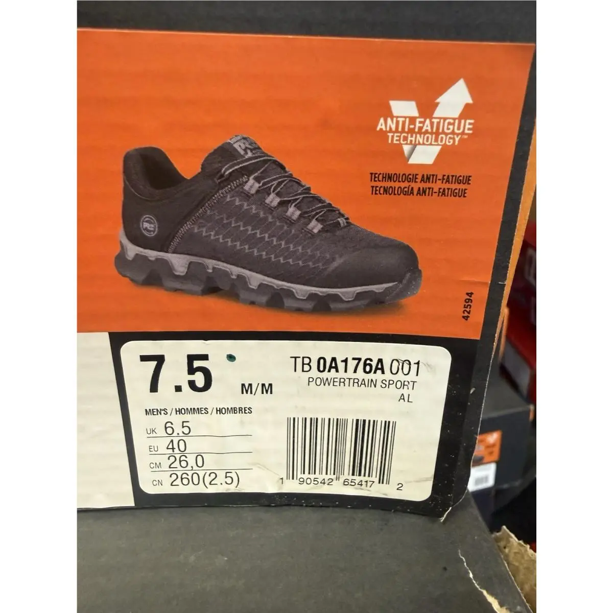 Timberland shoes - timberland pro - pro - TB0A176A001 - Black 5