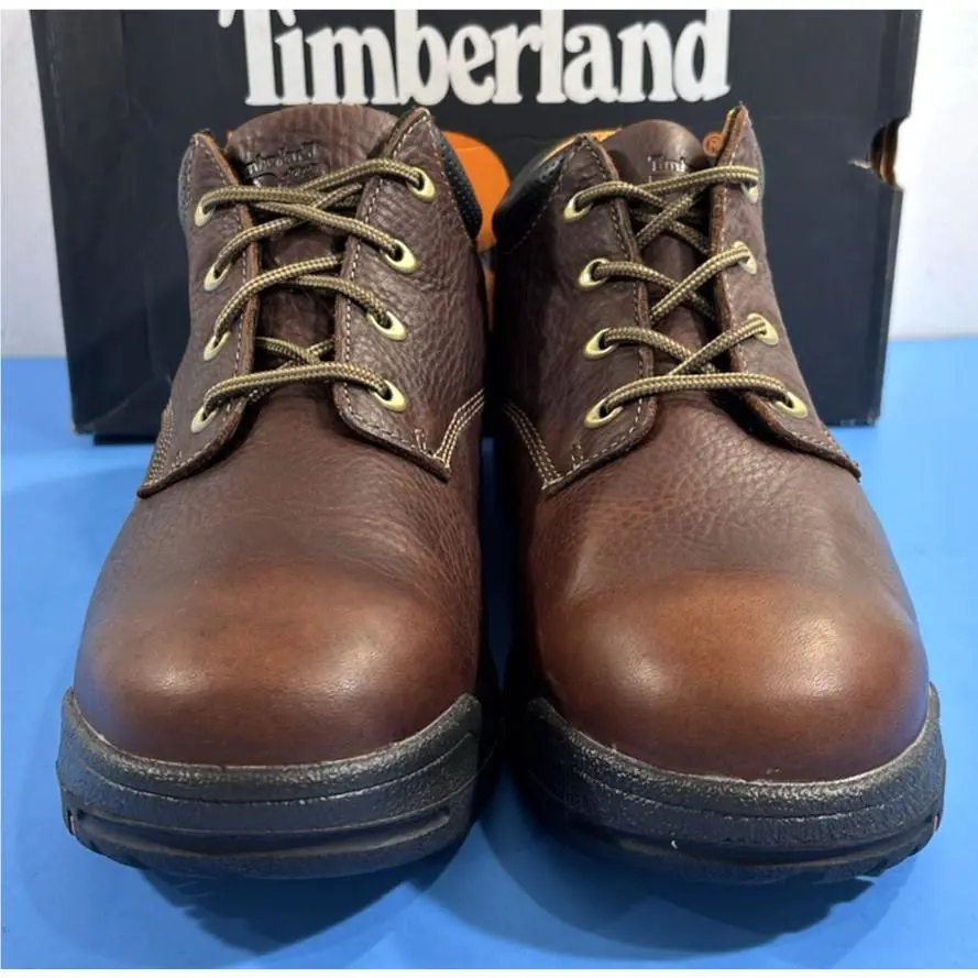 Timberland shoes - TIMBERLAND PRO Men`s TiTAN Casual Work Shoe - TB147015242 - Brown 0