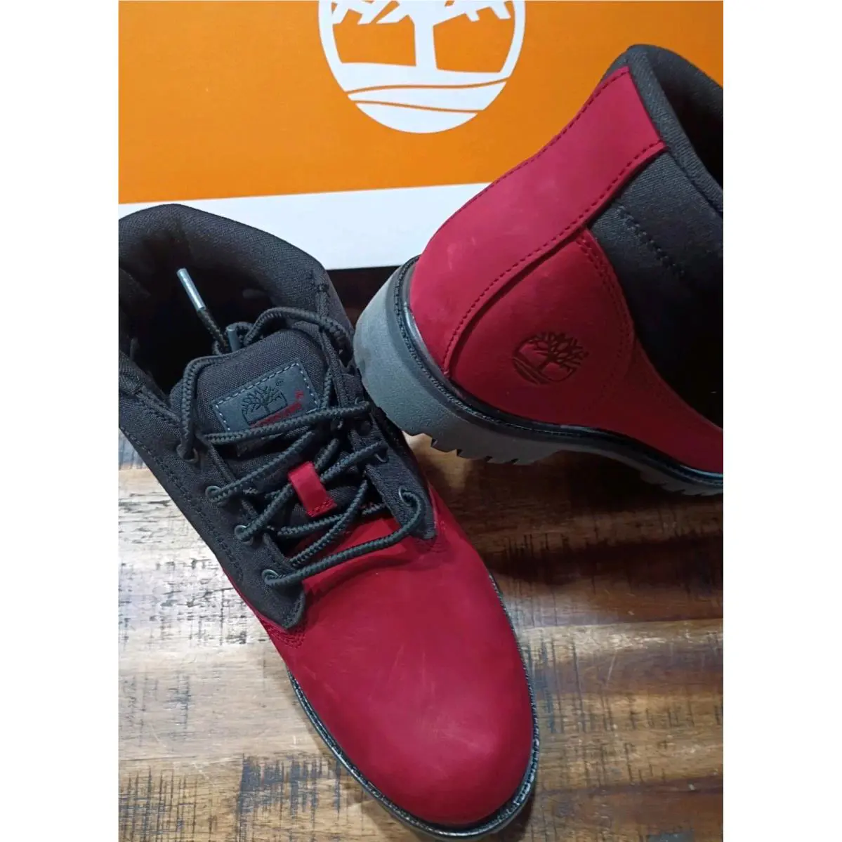 Timberland shoes - Timberland Premium - Premium - red/black 3