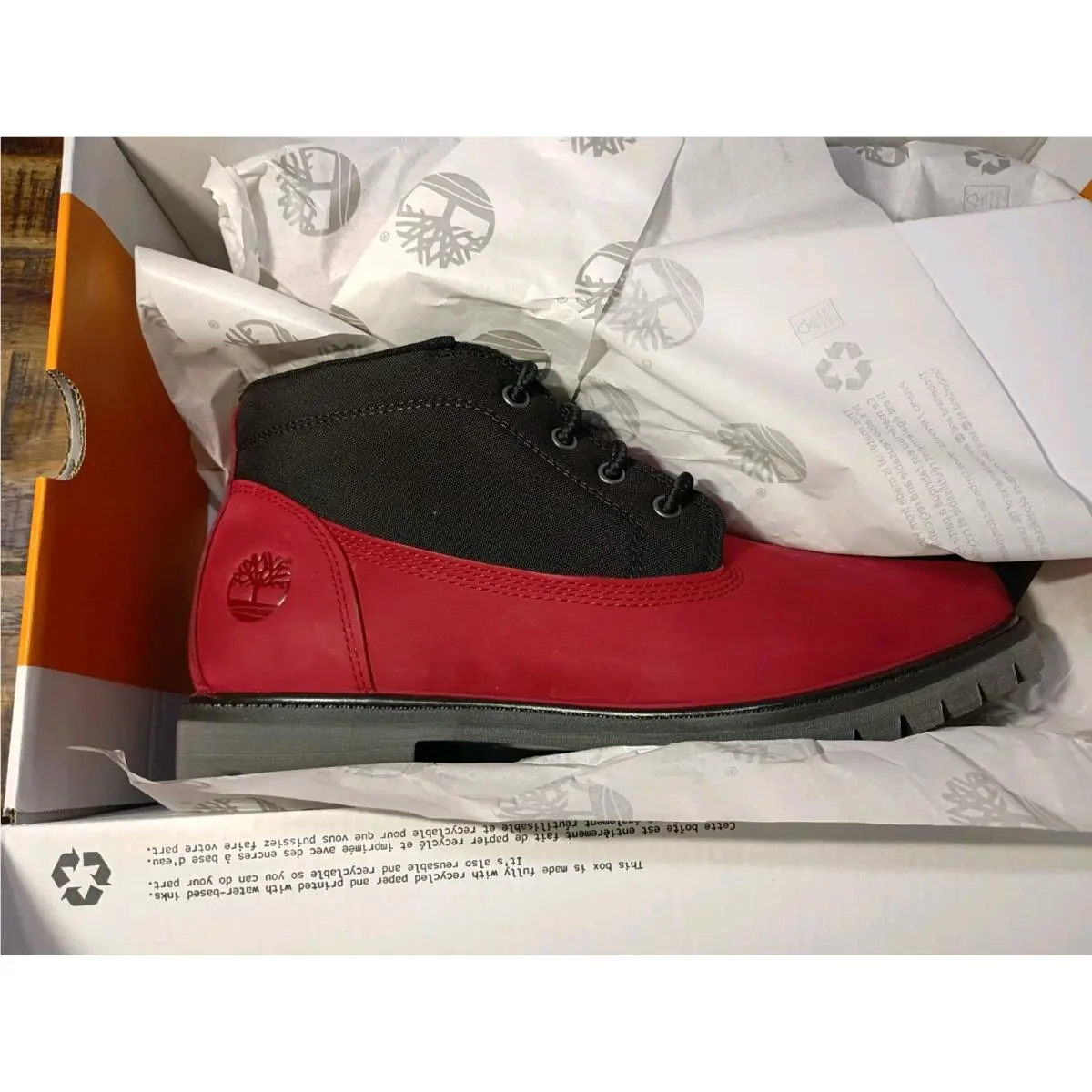 Timberland shoes - Timberland Premium - Premium - red/black 5