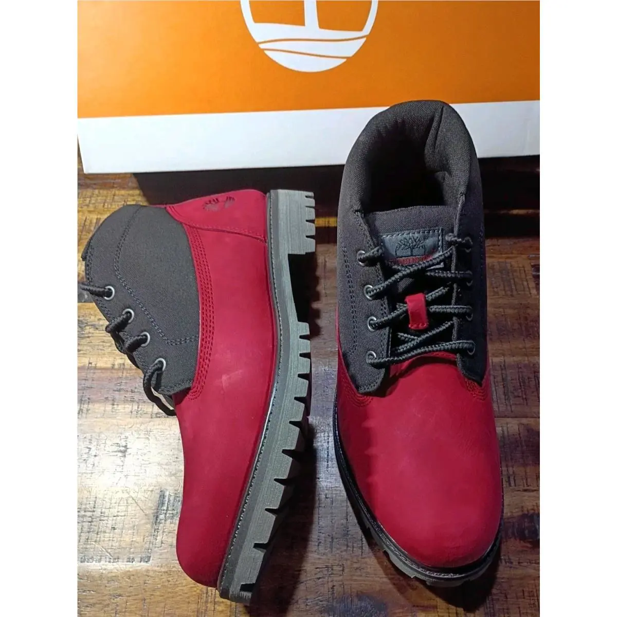 Timberland shoes - Timberland Premium - Premium - red/black 8