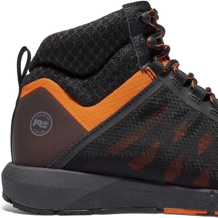 Timberland shoes - Timberland PRO RADIUS Composite Safety Toe - TB 0A29QB 001 - BLACK / ORANGE (UPC: 195440233757) 3