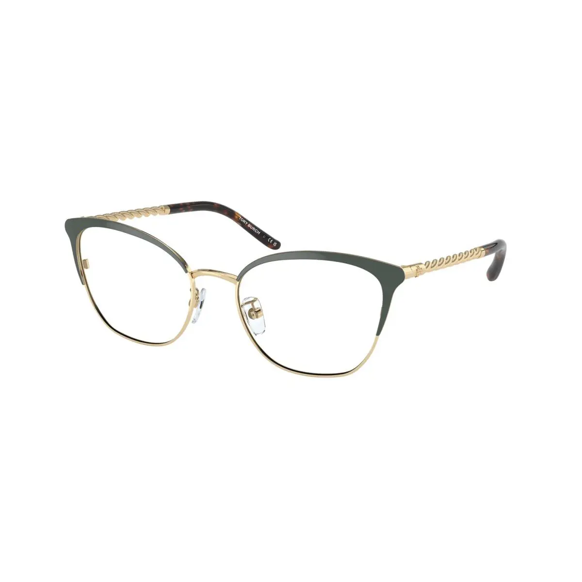 Tory Burch TY 1076 Shiny Light Gold 3357 Eyeglasses