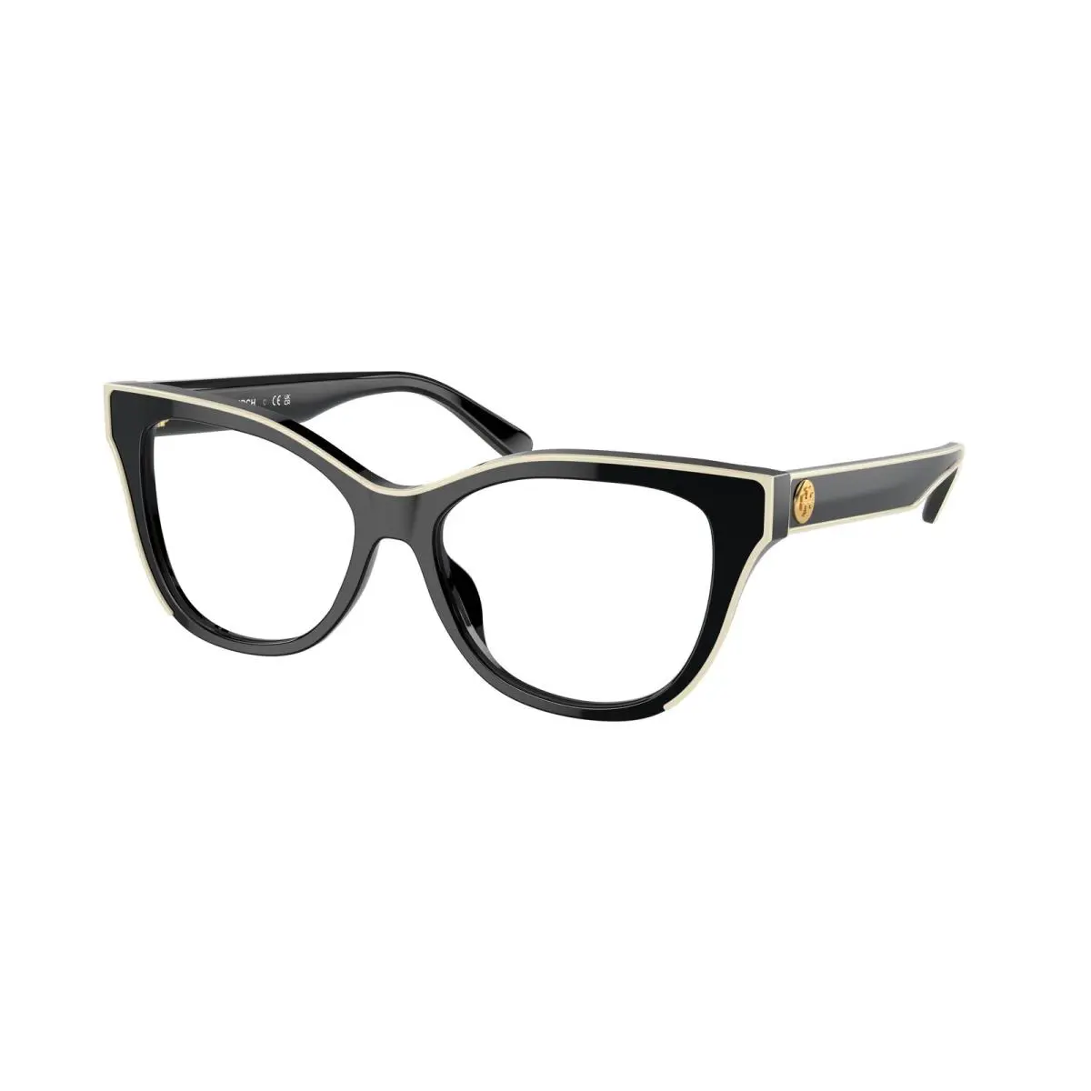 Tory Burch TY 2147U Black Ivory 2004 Eyeglasses