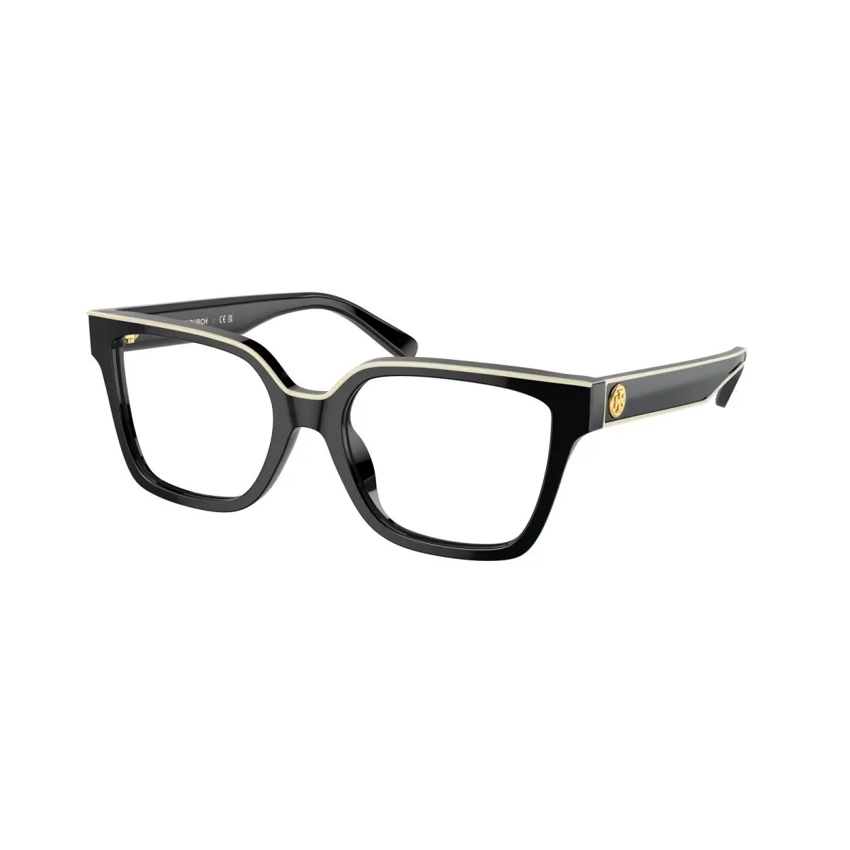 Tory Burch TY 2148U Black Ivory 2004 Eyeglasses