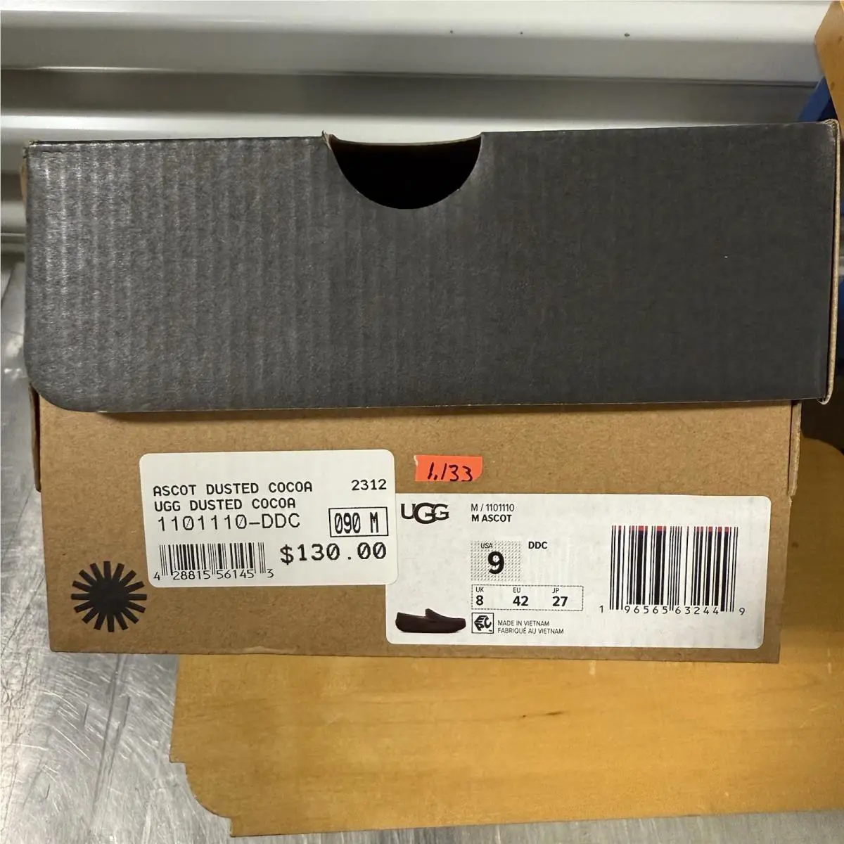 UGG shoes - UGG ASCOT DUSTED - ASCOT DUSTED - DUSTED COCOA 12