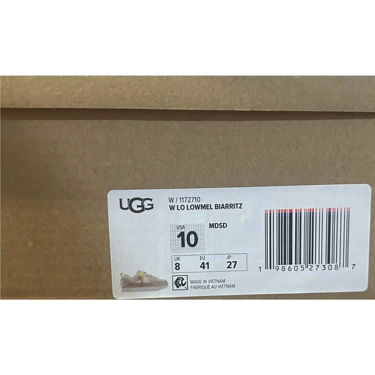 UGG shoes - UGG Lo Lowmel Biarritz - Lowmel Biarritz - Mustard Seed (UPC: 198605273087) 5