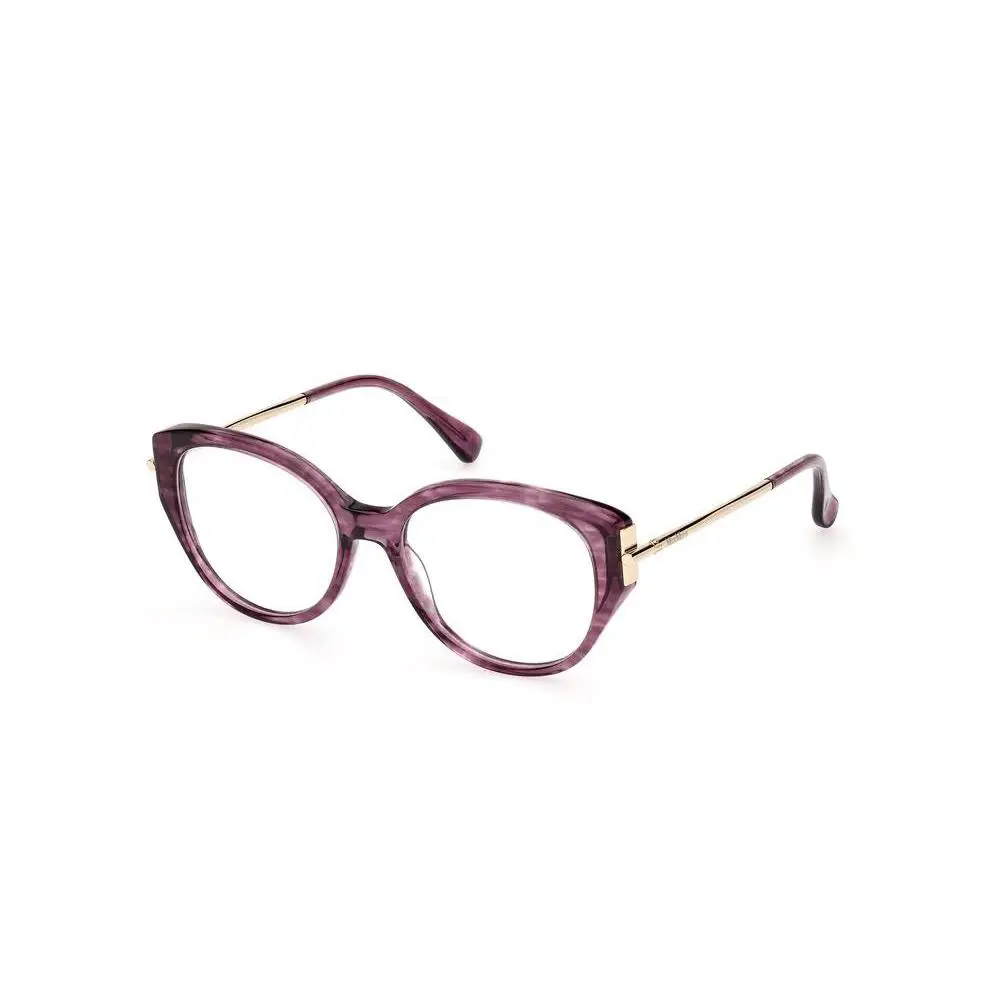 Max Mara MM5116 083 Color Striped Violet Eyeglasses 52-17-140