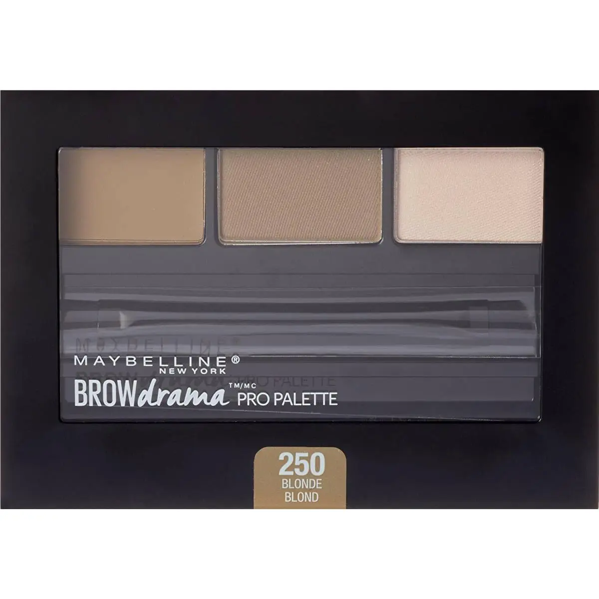Brow Drama Pro Palette Ultimate Polished Brow 1 Your Choice Shade (1) Blonde #250 by Maybelline