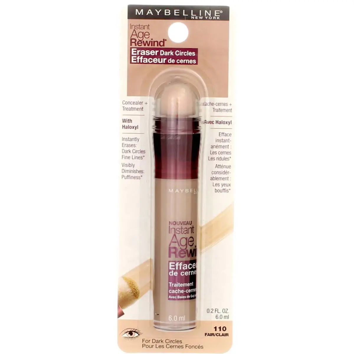 5 Pack  Instant Age Rewind Eraser Dark Circles Concealer Fair by Maybelline
