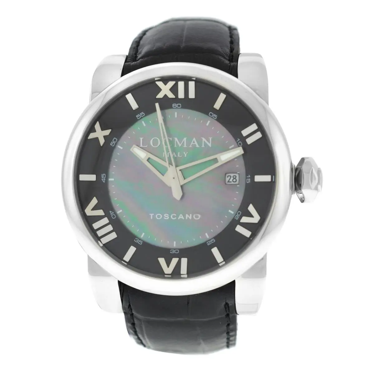 Locman Toscano Men`s Mop Stainless Steel Ref. 590 Automatic 42MM Watch