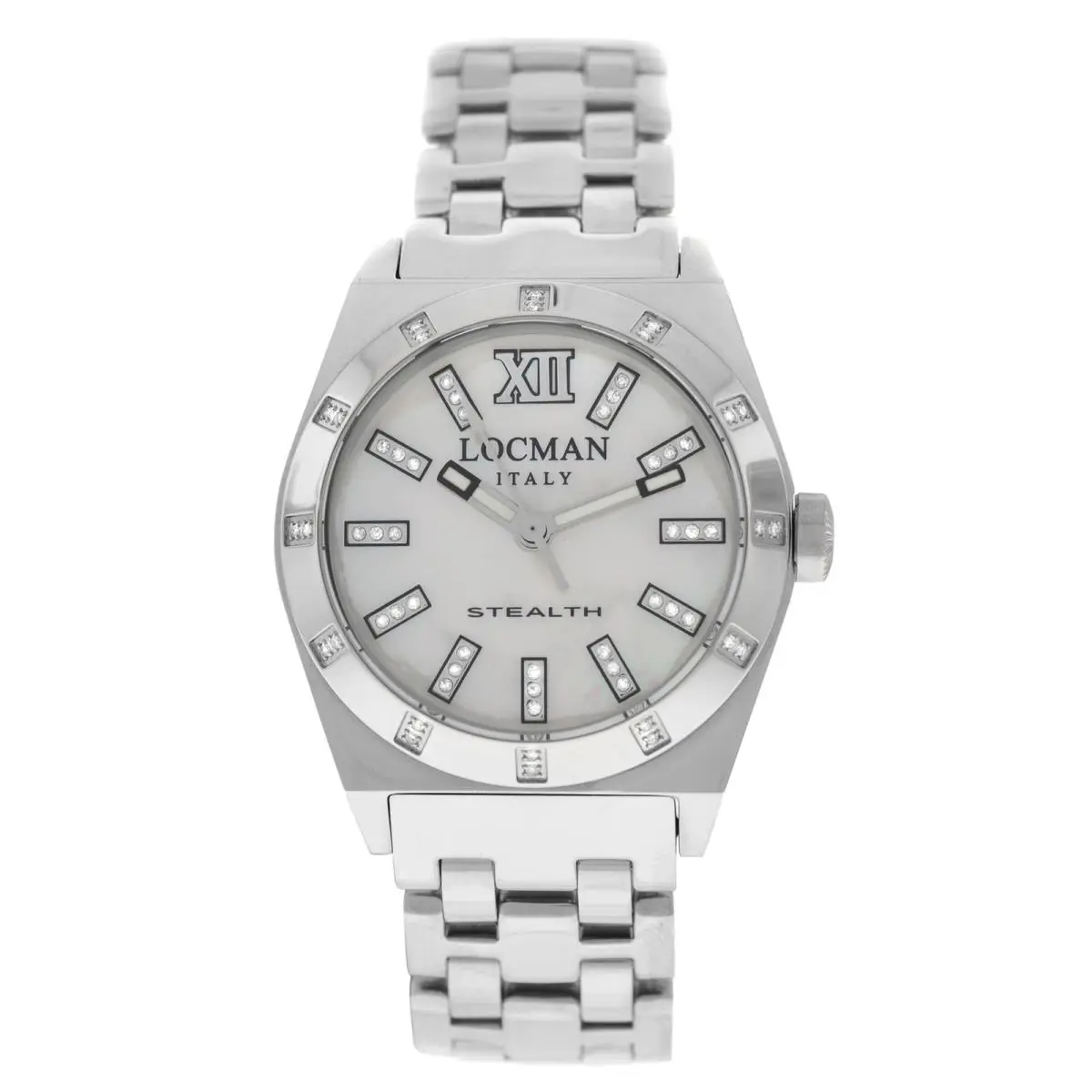 Locman Stealth Diamond Mop Steel Ladies` Ref. 204 Quartz 33MM Watch