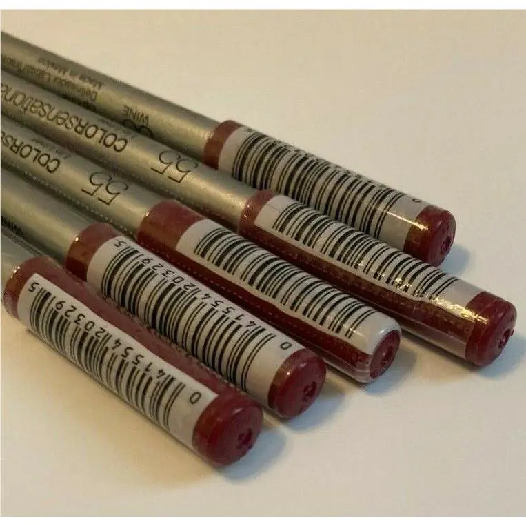 Maybelline Colorsensational Lip Liner Wine 55 Set of 5