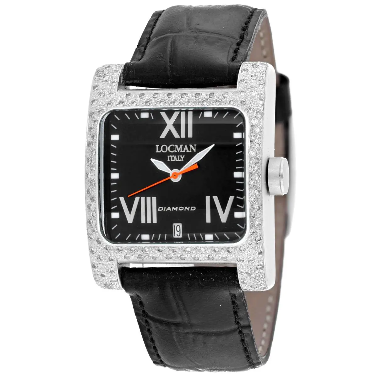 Locman Women`s Classic Black Dial Watch - 431BK2D/BK LE