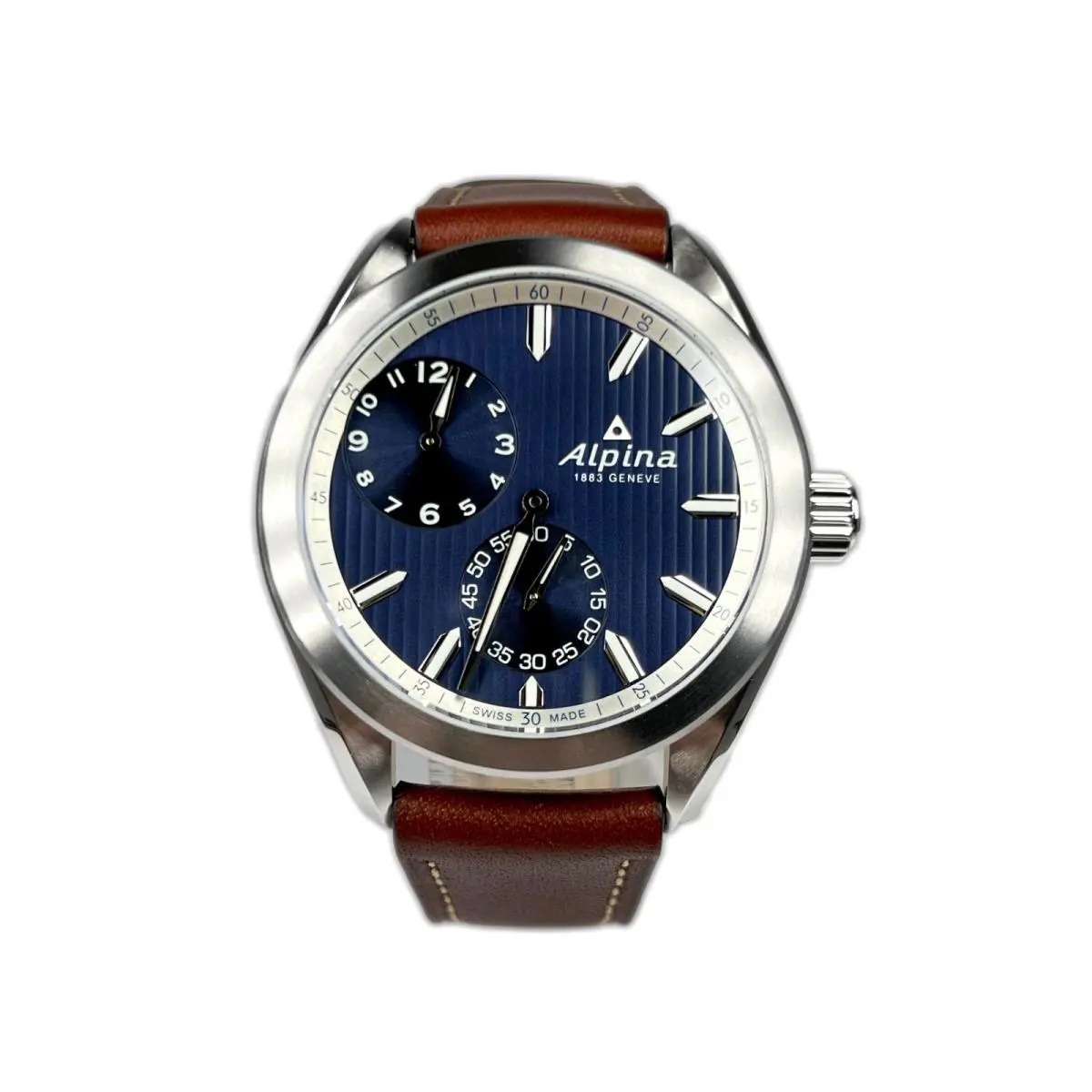 Alpiner Regulator Stainless Steel Men s Watch AL-650NNS5E6 by Alpina