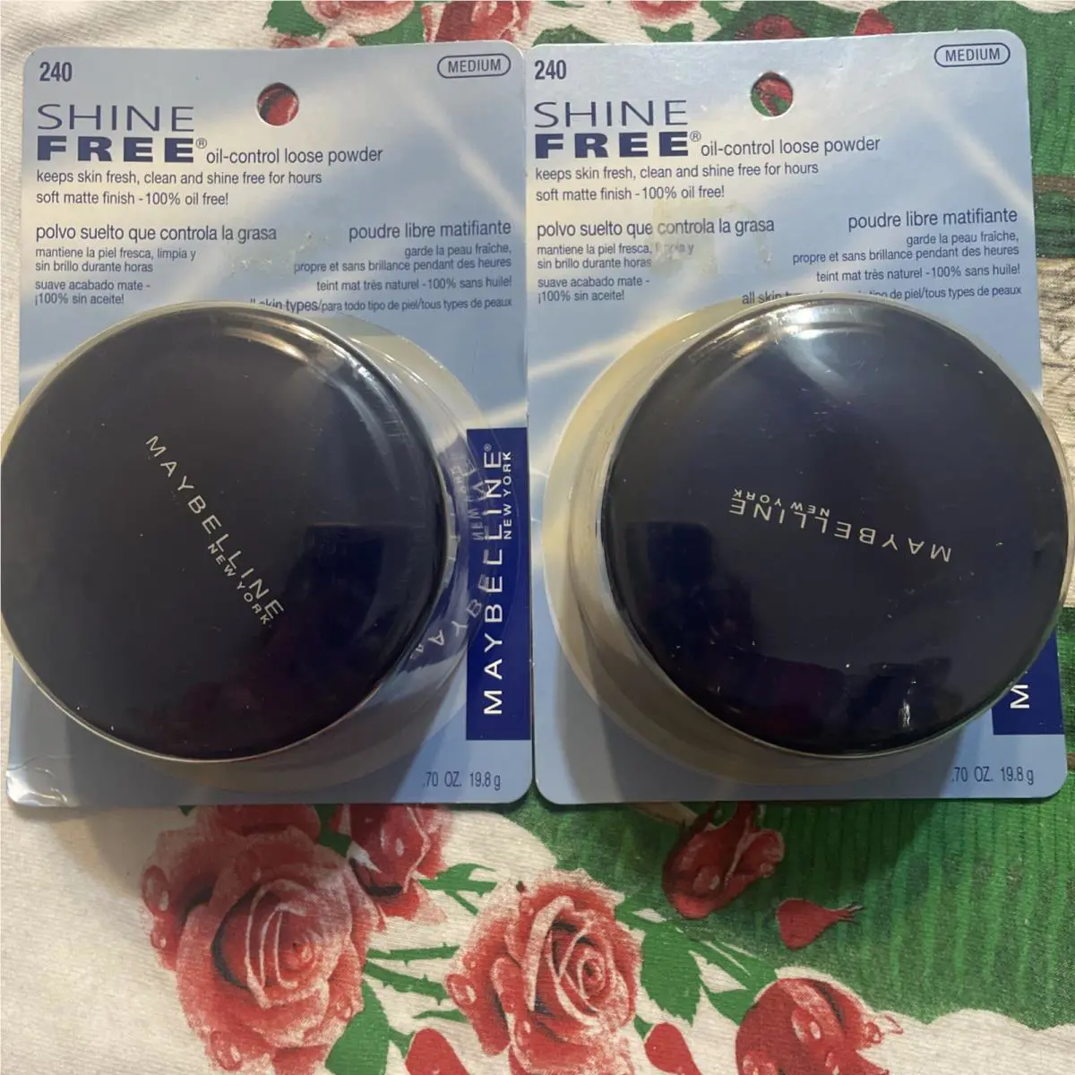 2 Maybelline 240 Medium Shine Free Oil-control Loose Powder Oil-free