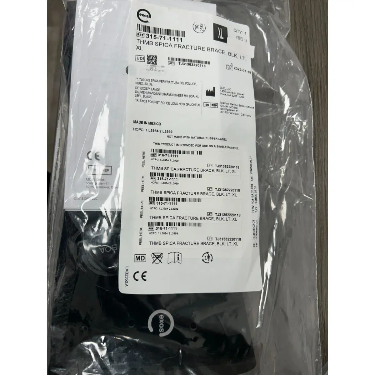 Exos  - 315-71-1111 - 315-71-1111 - Black 0