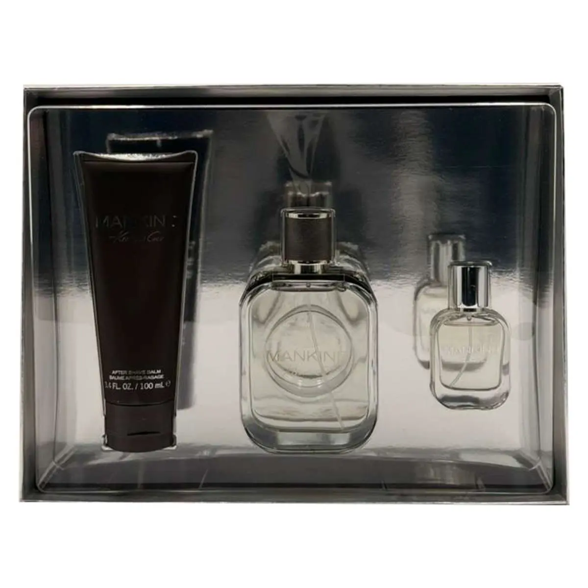 Mankind by Kenneth Cole 3Pc Set 3.4oz EDT+0.5 z Edt Spray+3.4oz After Shave Balm