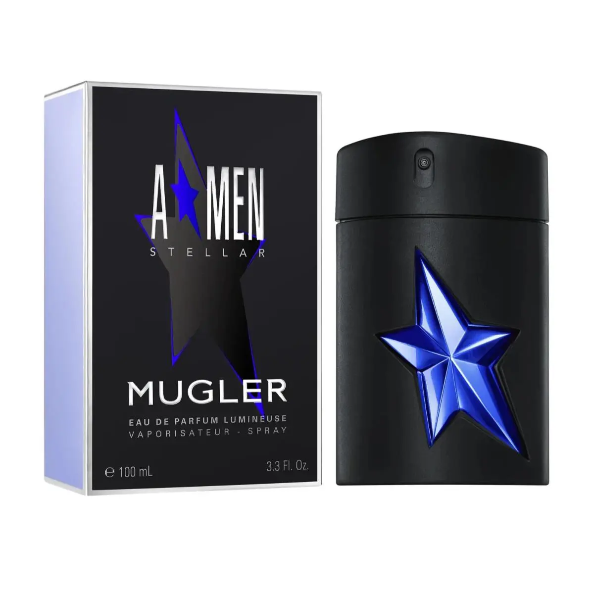 2025-A Men Stellar Thierry MUGLER-EDP-RUBBER-SPRAY-3.3 OZ-100ML-AUTHENTIC-FRANCE by Mugler